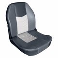 Wise Seating 33401788 22 x 18.25 x 22 in. Quantum Series Fold Down High Back Folding Boat Seat W7Z_33401788